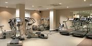 Gym at Macdonald Old England Hotel & Spa in Bowness-on-Windermere, Lake District