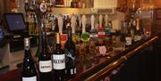 Bar and Wine Selection at Old Kings Head in Broughton-in-Furness, Cumbria