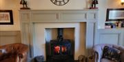 Fireplace and Seating at Old Kings Head in Broughton-in-Furness, Cumbria