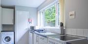 Kitchen and washing facilities at Brathay Trust in Ambleside, Lake District