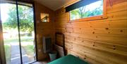 Interior of a Camping Pod at Orchard Hideaways in Penrith, Cumbria