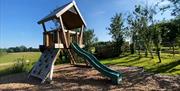 Playground Equipment at Orchard Hideaways in Penrith, Cumbria