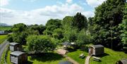 Aerial View of Orchard Hideaways in Penrith, Cumbria