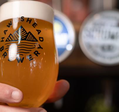 Enjoy a Pint at Hawkshead Brewery & Beer Hall in Staveley, Lake District