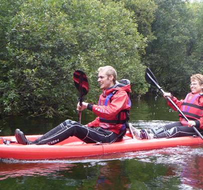 Kayaking with Adventure Vertical