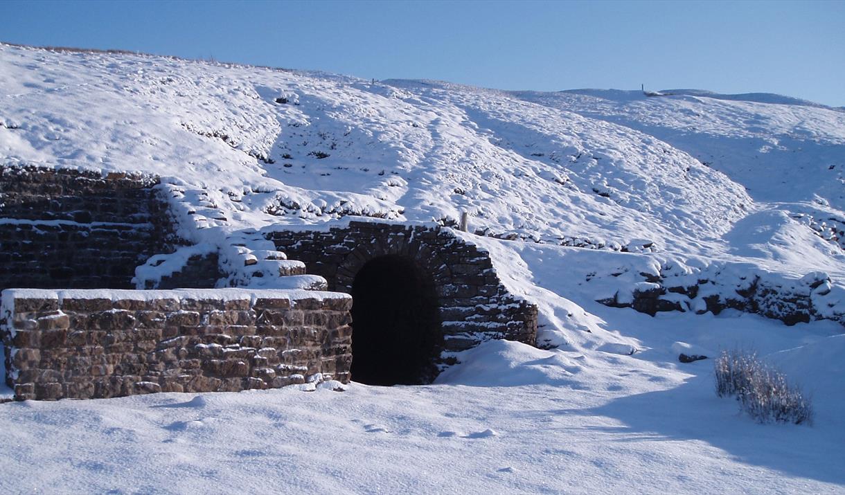 Snowy Mine to Explore with Go Cave in the Lake District and Cumbria