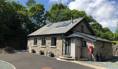 Exterior at Moor View Cottage at Park Cliffe Camping & Caravan Estate near Windermere, Lake District
