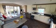 Self Catered Kitchen at Parkgate Farm Holidays in Holmrook, Lake District