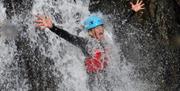 Visitor Family Gorge Walking with Path to Adventure in the Lake District, Cumbria