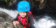 Visitor Family Gorge Walking with Path to Adventure in the Lake District, Cumbria