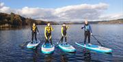 Learn a New Skill with Instructed Paddleboarding on Windermere with Graythwaite Adventure in the Lake District, Cumbria