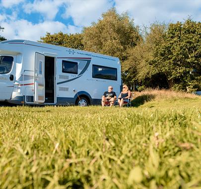 Touring Pitches at Park Cliffe Camping & Caravan Park in Windermere, Lake District