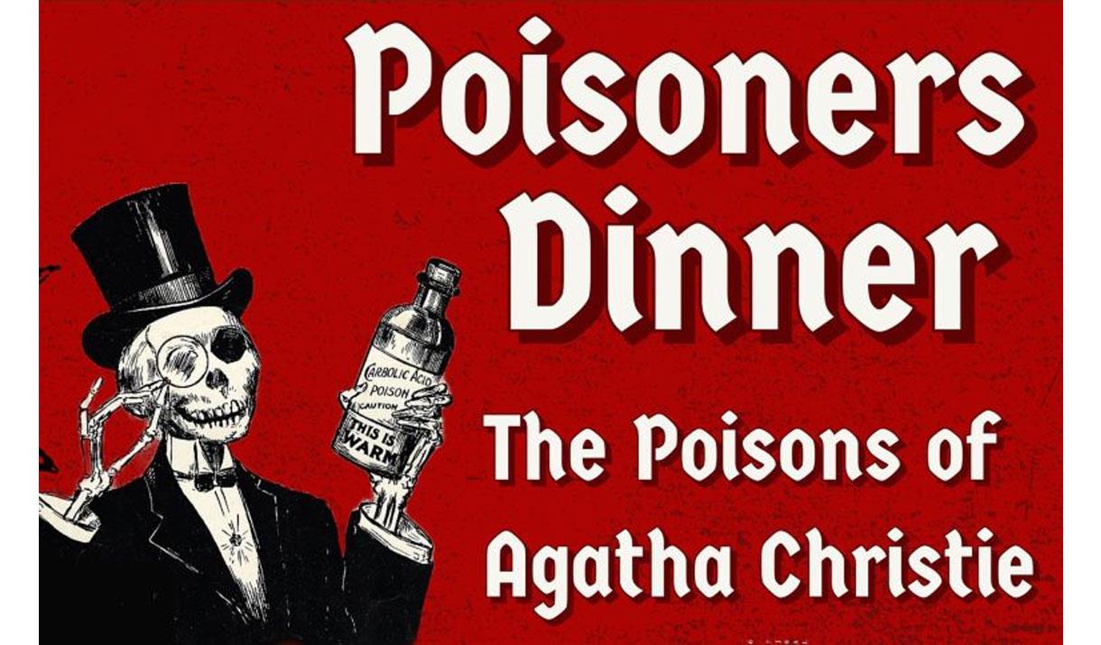 Poster for Poisoners Dinner at The Old Laundry Theatre in Bowness-on-Windermere, Lake District