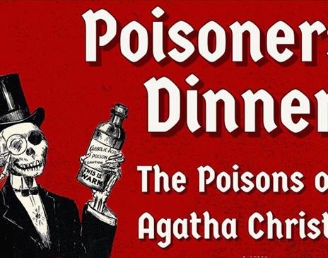 Poster for Poisoners Dinner at The Old Laundry Theatre in Bowness-on-Windermere, Lake District