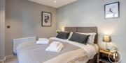 Bedroom at Primero Apartments in Backbarrow, Lake District
