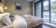 Bedroom at Primero Apartments in Backbarrow, Lake District
