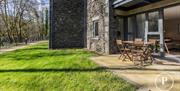 Outdoor Seating at Primero Apartments in Backbarrow, Lake District