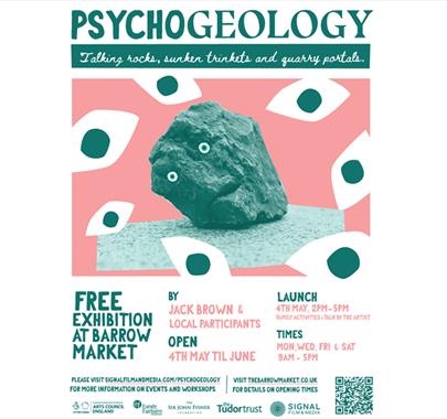 Poster for PSYCHOGEOLOGY in Barrow-in-Furness, Cumbria