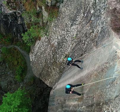 Cathedral Abseil and Explore with Path to Adventure in the Lake District, Cumbria
