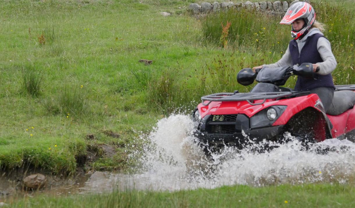 Quad biking with Activities in Lakeland in the Lake District, Cumbria
