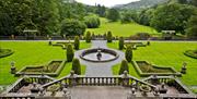 Gardens at Rydal Hall near Ambleside, Lake District
