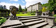 Gardens at Rydal Hall with Skyline Walking Holidays in the Lake District, Cumbria