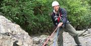 Abseiling with Rock n Ridge in the Lake District, Cumbria