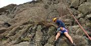 Rock Climbing with Rock n Ridge in the Lake District, Cumbria