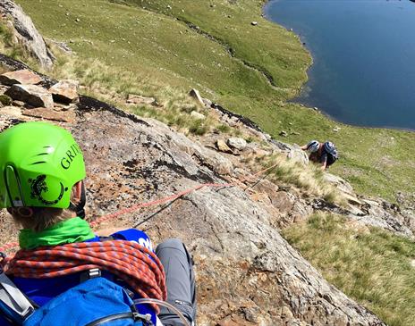 Scrambling with Rock n Ridge in the Lake District, Cumbria