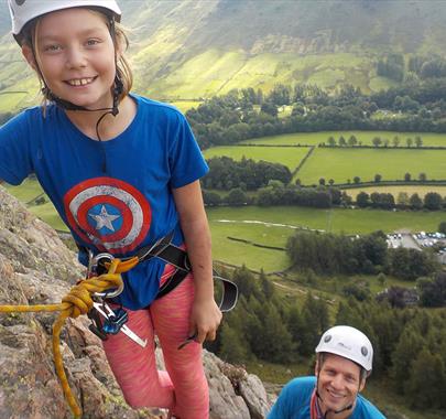 Introduction to Rock Climbing with West Lakes Adventure in the Eskdale Valley, Lake District
