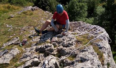Rock Climbing Instruction with The Lakes Mountaineer in the Lake District, Cumbria