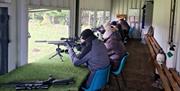 Group Shooting at Rookin House Activity Centre in Troutbeck, Lake District
