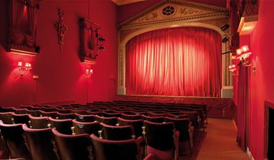 Interior at Rosehill Theatre in Whitehaven, Cumbria