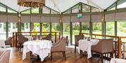 Dining Room Seating at Rothay Garden Hotel Restaurant in Grasmere, Lake District