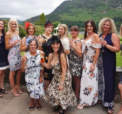 Royal Ascot Ladies Race Day at the Inn on the Lake in Glenridding, Lake District