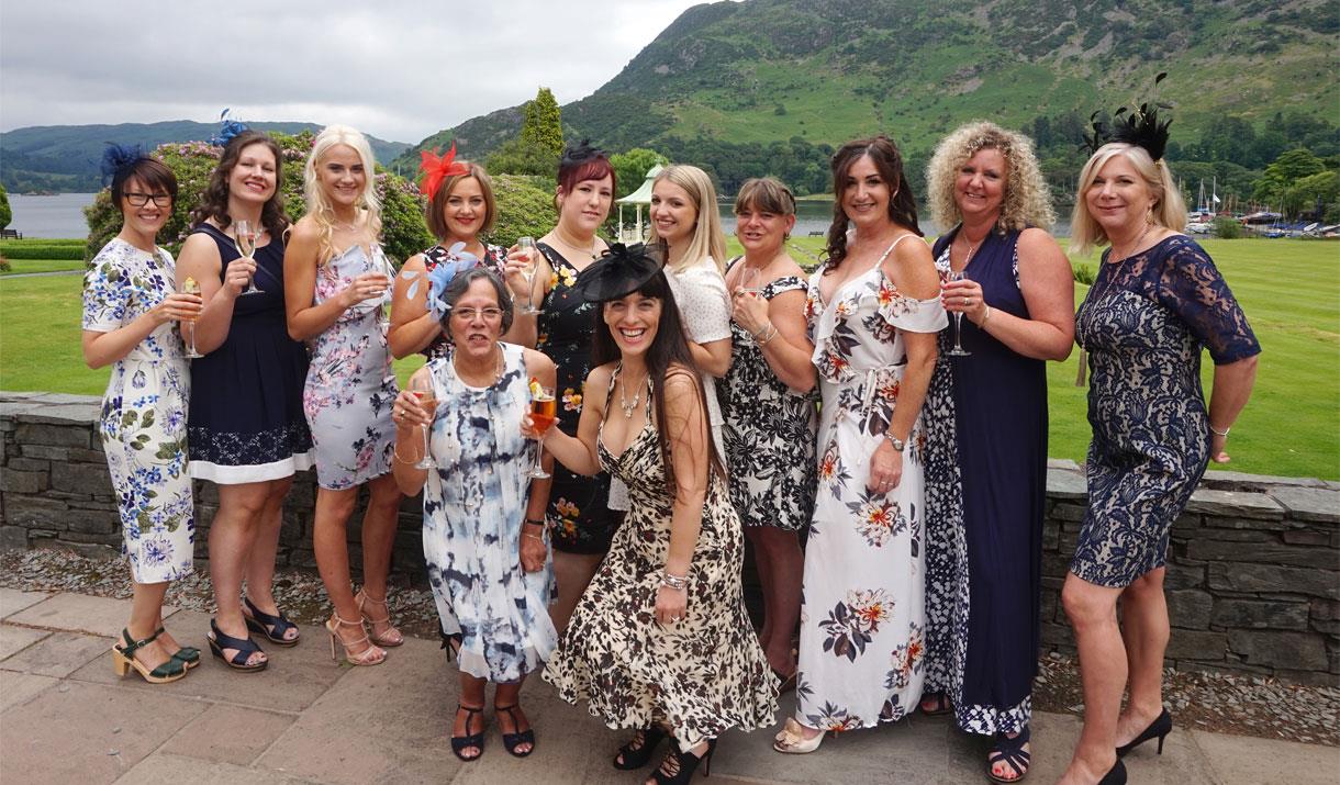 Royal Ascot Ladies Race Day at the Inn on the Lake in Glenridding, Lake District