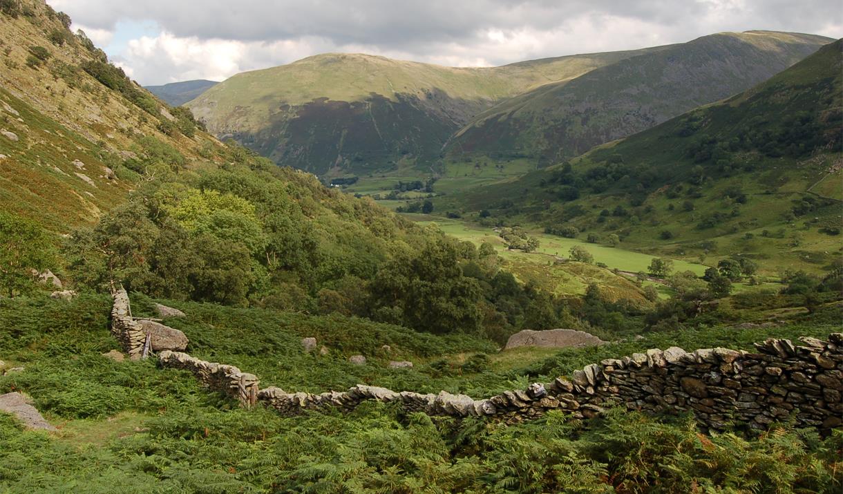 Lake District Valley and Surrounding Fells