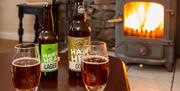 Living Room and Hawkshead Brewery Ales at The Coach House at Rydal Hall in Rydal, Lake District