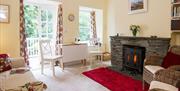 Living Room at Stable Cottage at Rydal Hall in Rydal, Lake District