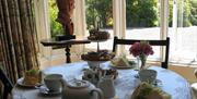 Saddlery Tea Room at Rydal Mount, Wordsworth's Family Home in Ambleside, Lake District