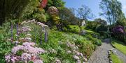 Gardens at Rydal Mount, Wordsworth's Family Home in Ambleside, Lake District