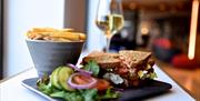 Sandwich at Express Bar & Lounge at Holiday Inn Express in Barrow-in-Furness, Cumbria