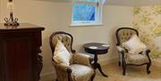 Seating at Storrs Gate House in Bowness-on-Windermere, Lake District