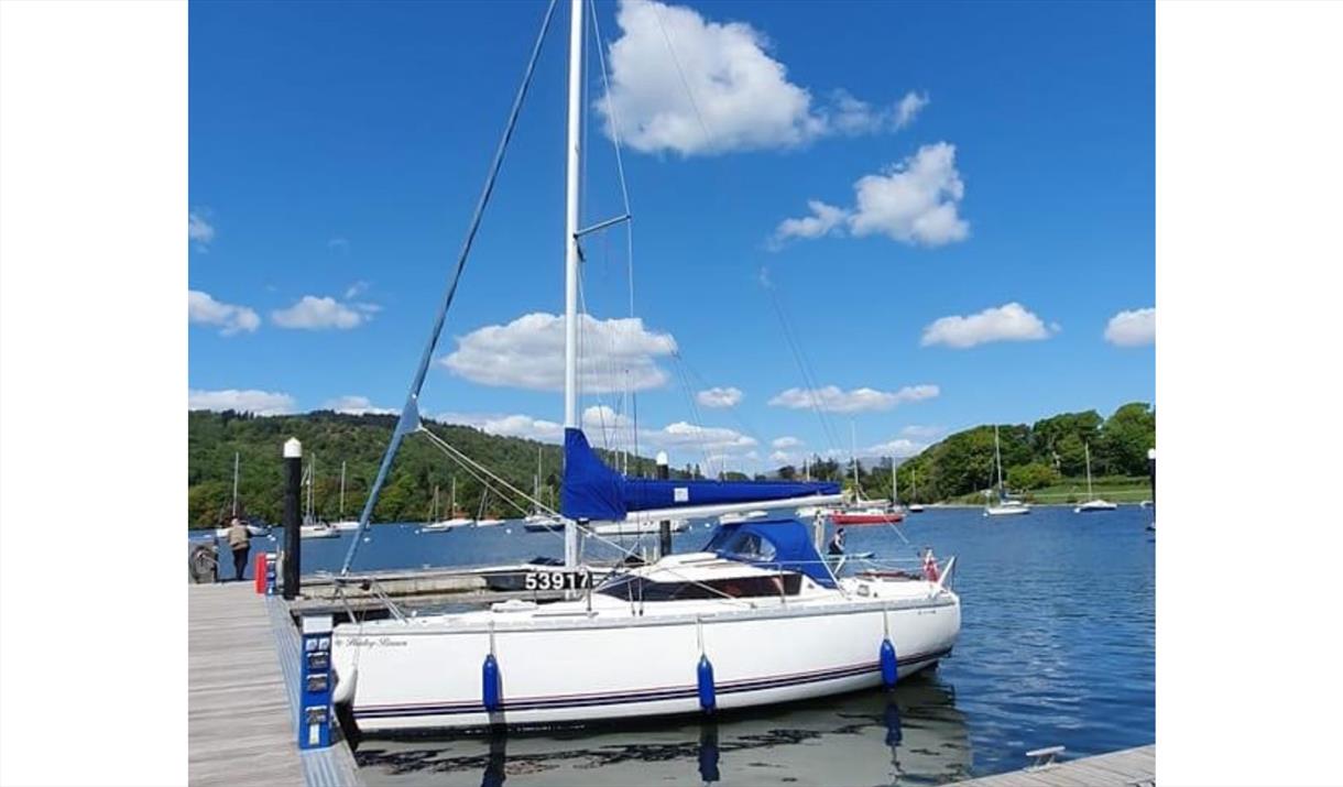 Sail a 23 foot Jeanneau Yacht with Sailing Windermere in the Lake District, Cumbria