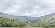 Views from Brathay Trust in Ambleside, Lake District