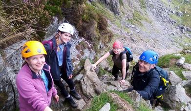 Grade 1 Scrambling Experience with The Lakes Mountaineer in the Lake District, Cumbria