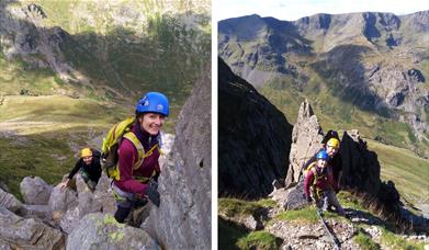 Grade 2 and Grade 3 Scrambling with The Lakes Mountaineer in the Lake District, Cumbria
