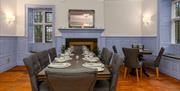 Dining Area at Sella Park Country House Hotel in Seascale, Cumbria