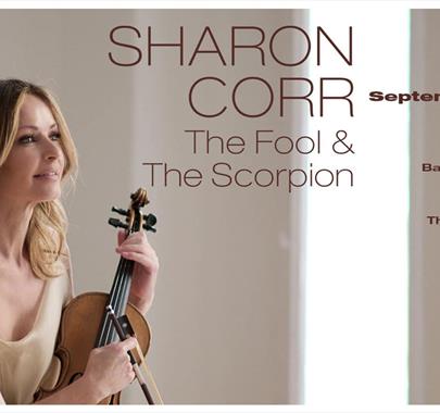Poster of Sharon Corr: The Fool and the Scorpion, for a Performance at The Forum in Barrow-in-Furness on 7 September 2023