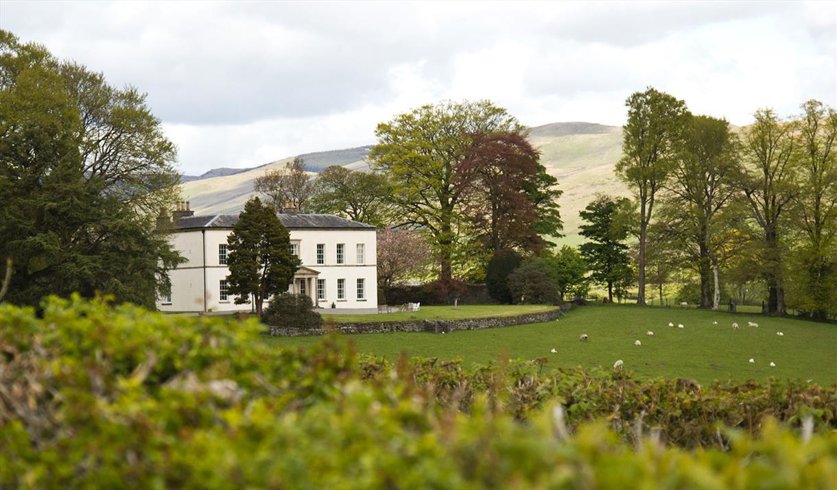 Exterior and Grounds at Shaw End Mansion near Kendal, Cumbria